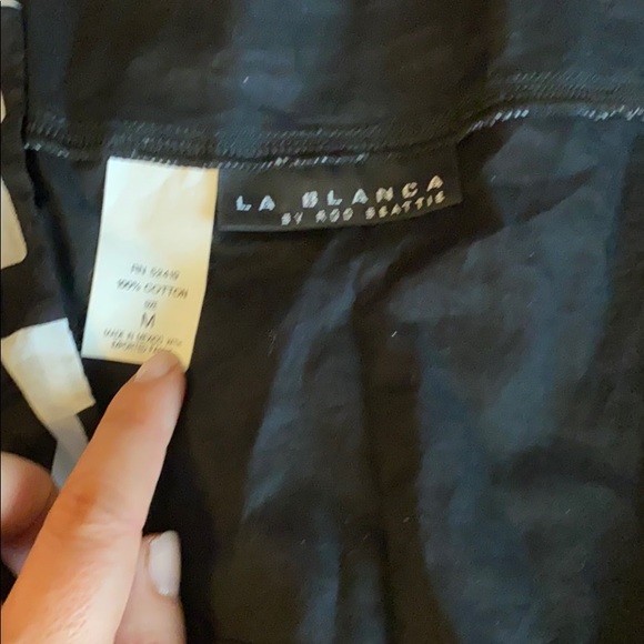 Gorgeous La Blanca set - bandeau style bikini & cover up - Picture 6 of 7